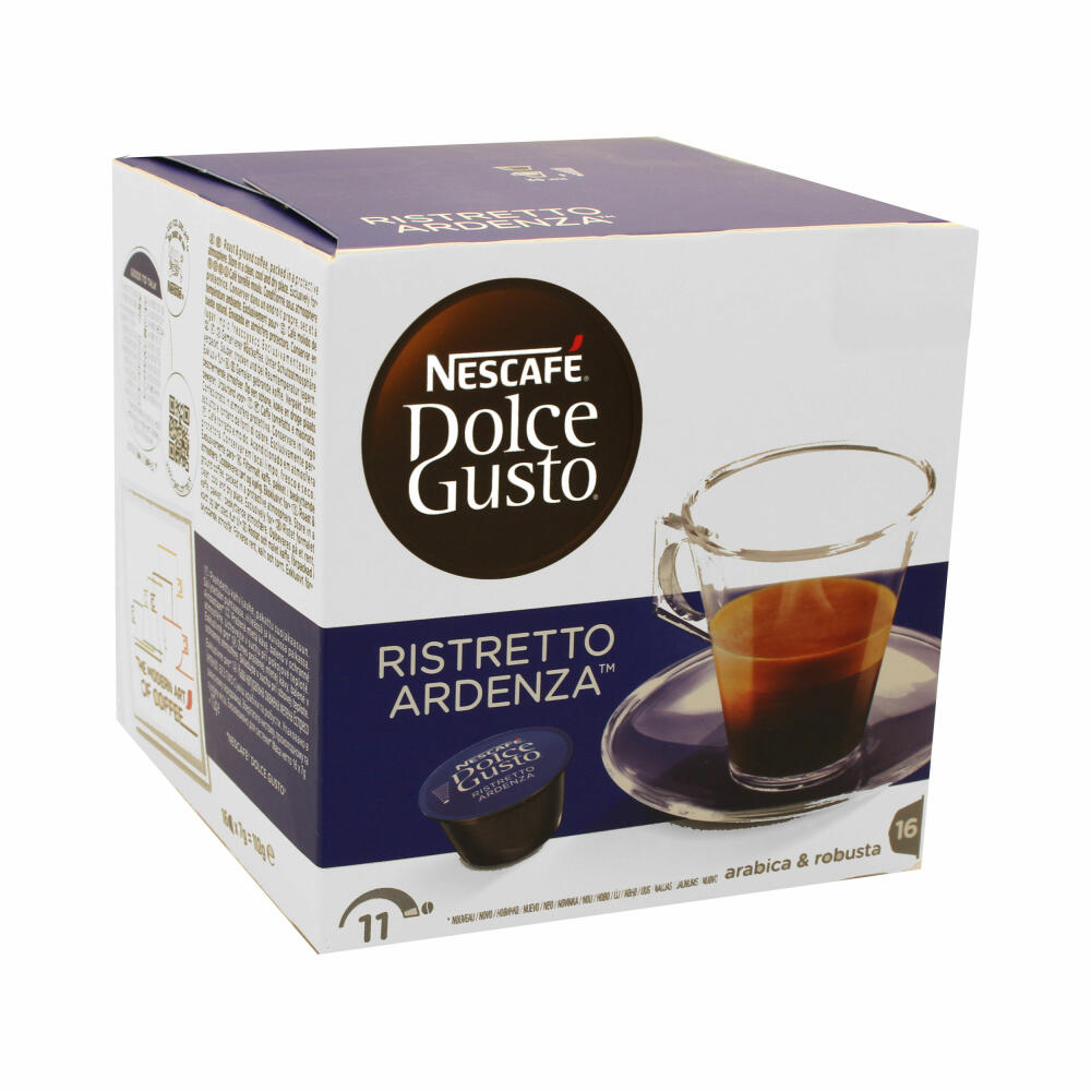 Nescafé DOLCE GUSTO Cups Gift Set, 3 Packs with Cup Espresso Ristretto Ardenza, Strong, Coffee, Coffee Capsule, Capsules