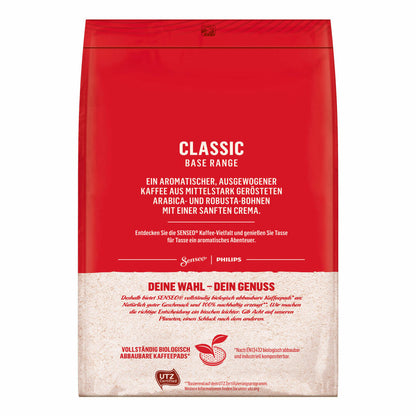 Senseo Coffee Pads Classic / Classic, Pack of 4, Intense and Full-Bodied Taste, Coffee, 192 Pads