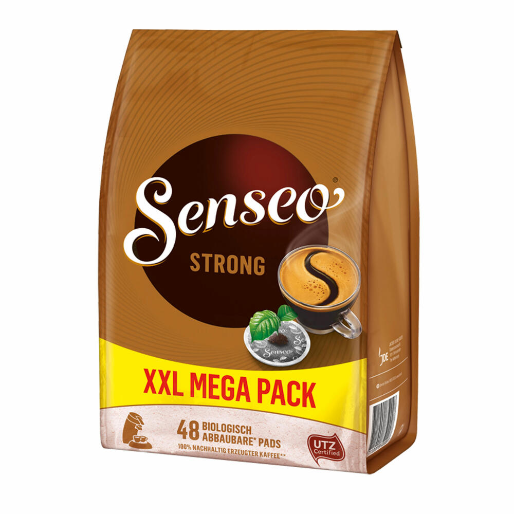 Senseo Kaffeepads Strong / Kräftig, 5er Pack, Kraftvoller Geschmack, Kaffee, 240 Pads