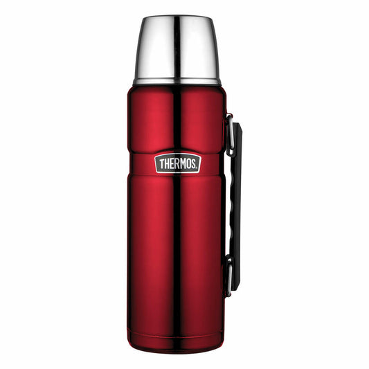 Thermos insulated bottle Stainless King, insulated bottle, thermos flask, bottle, stainless steel, cranberry, 1.2 L, 4003.248.120