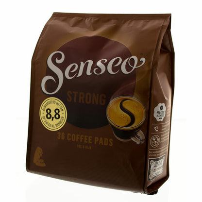 Senseo Coffee Pads Strong, Intense and Full-Bodied Taste, Coffee, 360 Pads