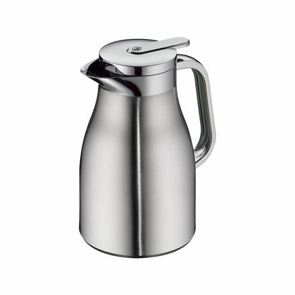 Alfi Isolierkanne Skyline, Thermokanne, Edelstahl, Stainless Steel Matt, 0.65 L, 1322205065