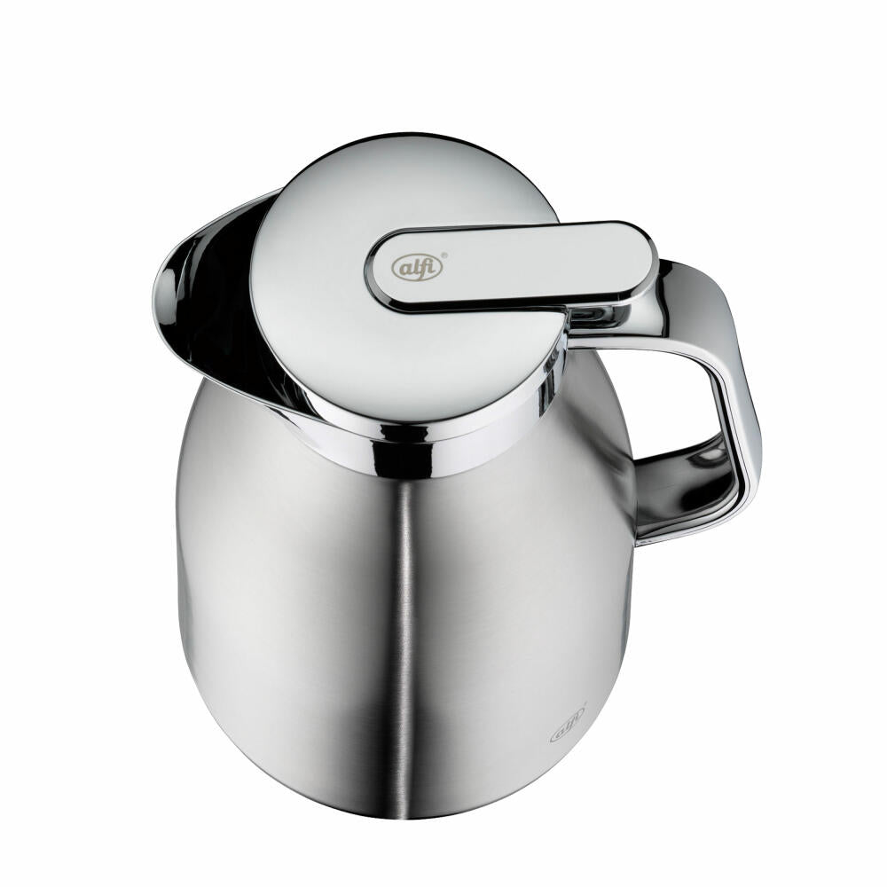 Alfi Isolierkanne Skyline, Thermokanne, Edelstahl, Stainless Steel Matt, 0.65 L, 1322205065