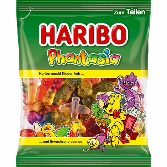 Haribo Phantasia, Fruchtgummi, Weingummi, im Beutel, Tüte, 175 g