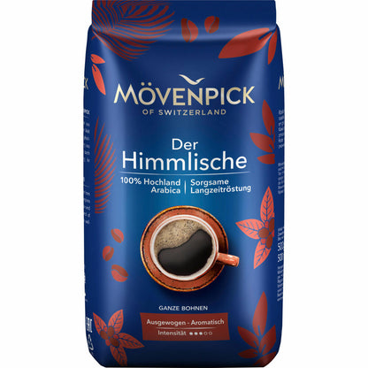 Mövenpick Der Himmlische, coffee, whole beans, bean coffee, coffee beans, 500 g