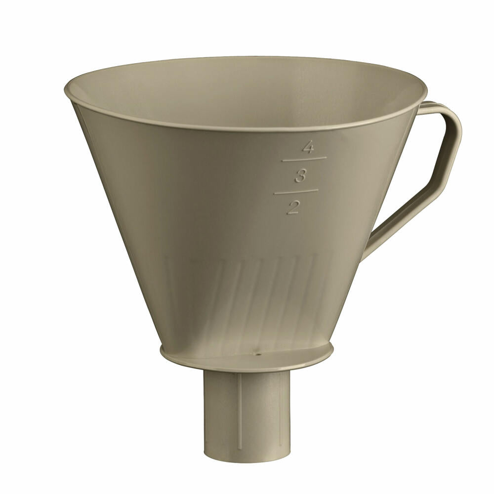 alfi coffee filter AROMA PLUS, coffee filter, hand filter, filter insert, size 4, Oatmeal Beige, 0099321000