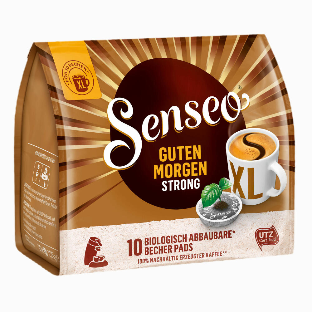 Senseo Coffee Pads Good Morning Strong XL, Strong &amp; Intense, 30 Coffee Pads