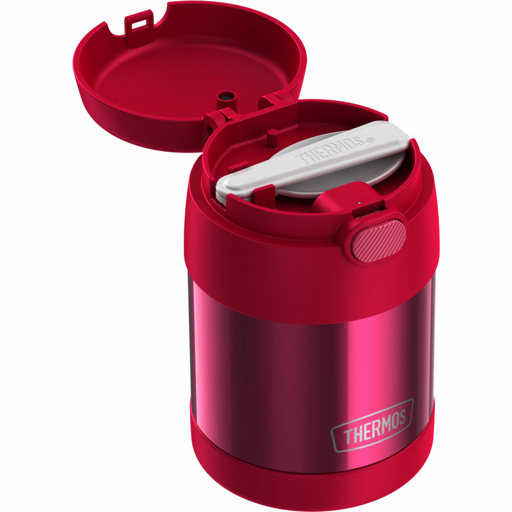 THERMOS kids Isolier-Speisegefäß FUNTAINER FOOD JAR, Speisebehälter, Thermobehälter, Edelstahl, Pink, 300 ml, 4110372030