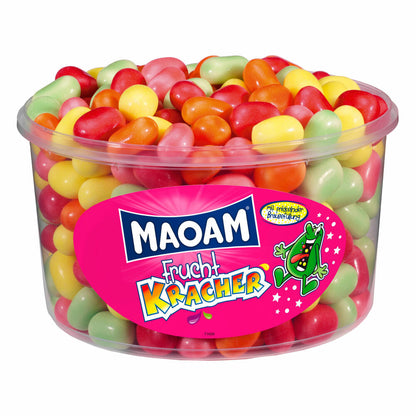 Haribo Maoam, set of 3, Cola Kracher Blue, fruit crackers, dragees, chewy candy