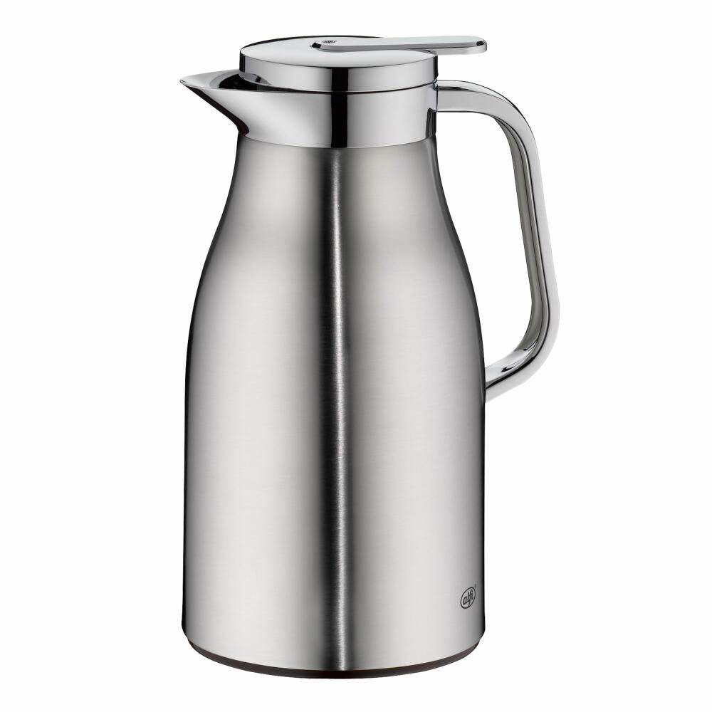 Alfi Skyline Thermos Jug, Stainless Steel, Matt Stainless Steel, 1 L, 1322205100