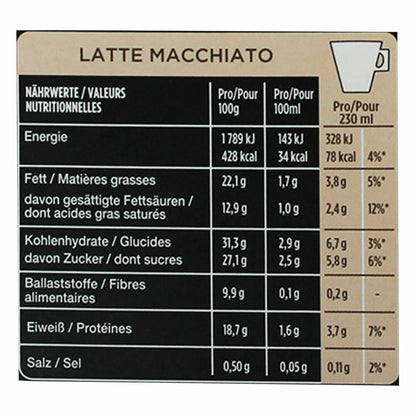 Nescafé Dolce Gusto Starbucks Latte Macchiato, Coffee, Milk Coffee, Coffee Capsules, 12 Capsules