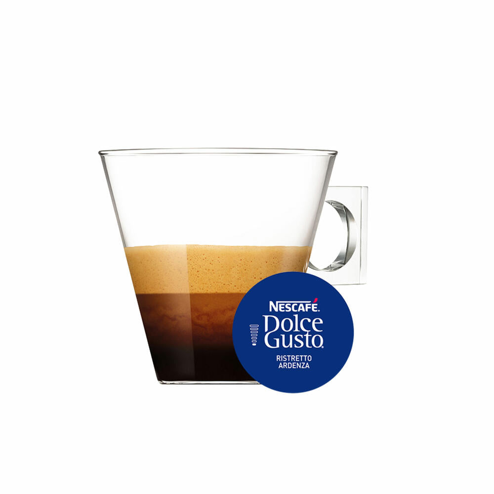 Nescafé Dolce Gusto Espresso Ristretto Ardenza, Kräftig, Kaffee, Kaffeekapsel, 16 Kapseln / Portionen