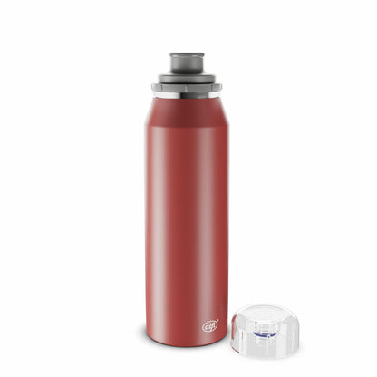 Alfi drinking bottle Endless Iso Bottle, insulated bottle, stainless steel, Mediterranean Red Matt, 0.5 L, 5669300050