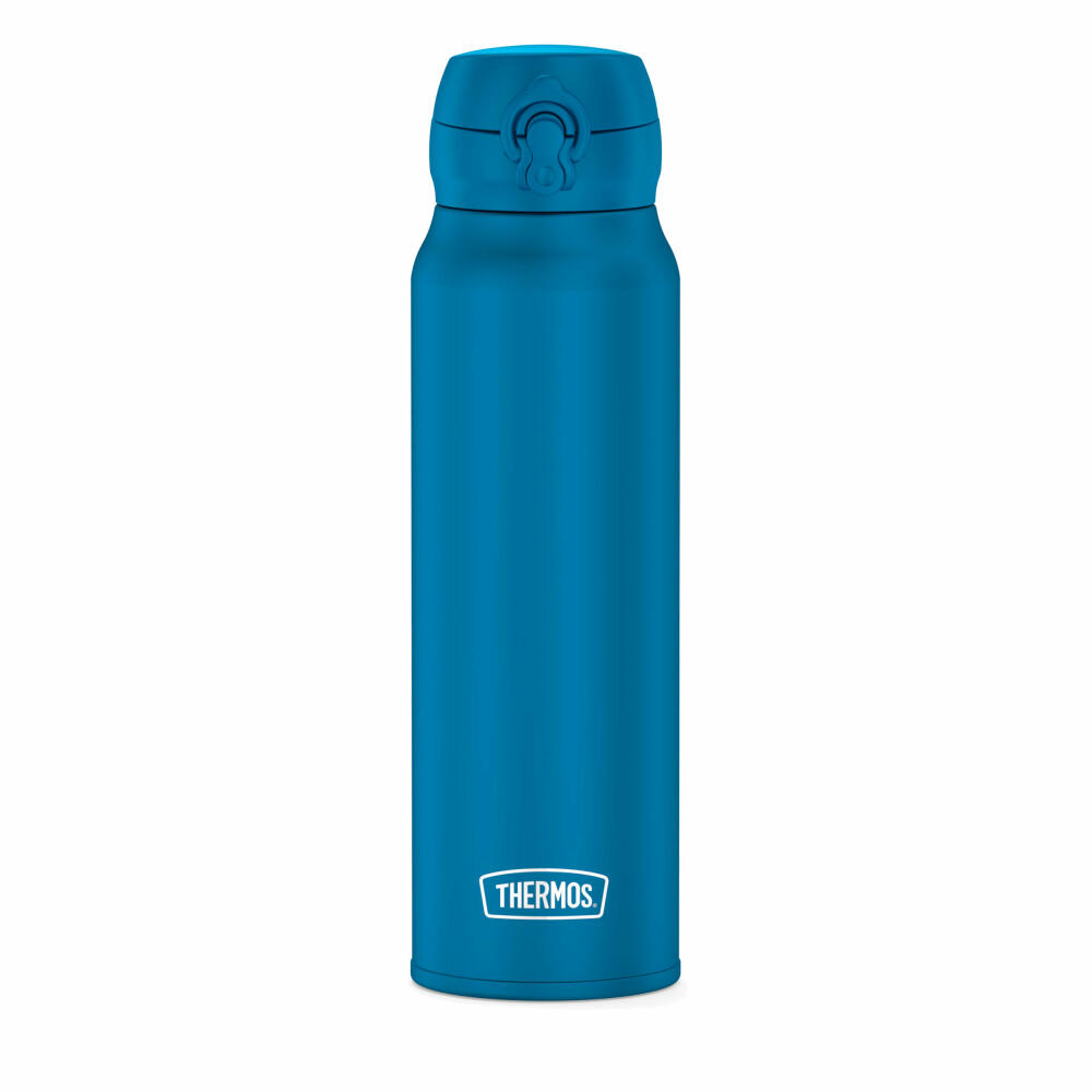 Thermos drinking bottle Ultralight Bottle, insulated bottle, stainless steel, Azure Water Matt, 750 ml, 4035255075