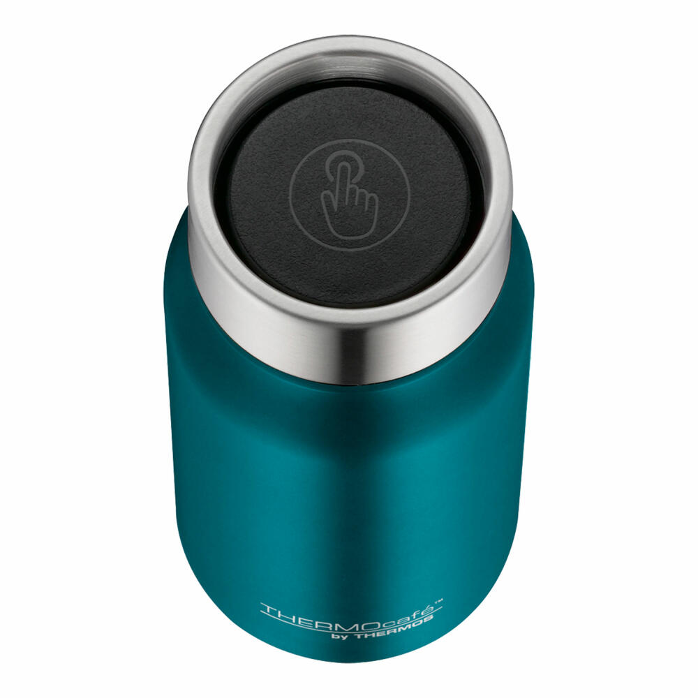 Thermos TC Drinking Mug, Thermobecher, Trinkbecher, Isobecher, Thermo Becher, Edelstahl, Teal, 350 ml, 4097.255.035