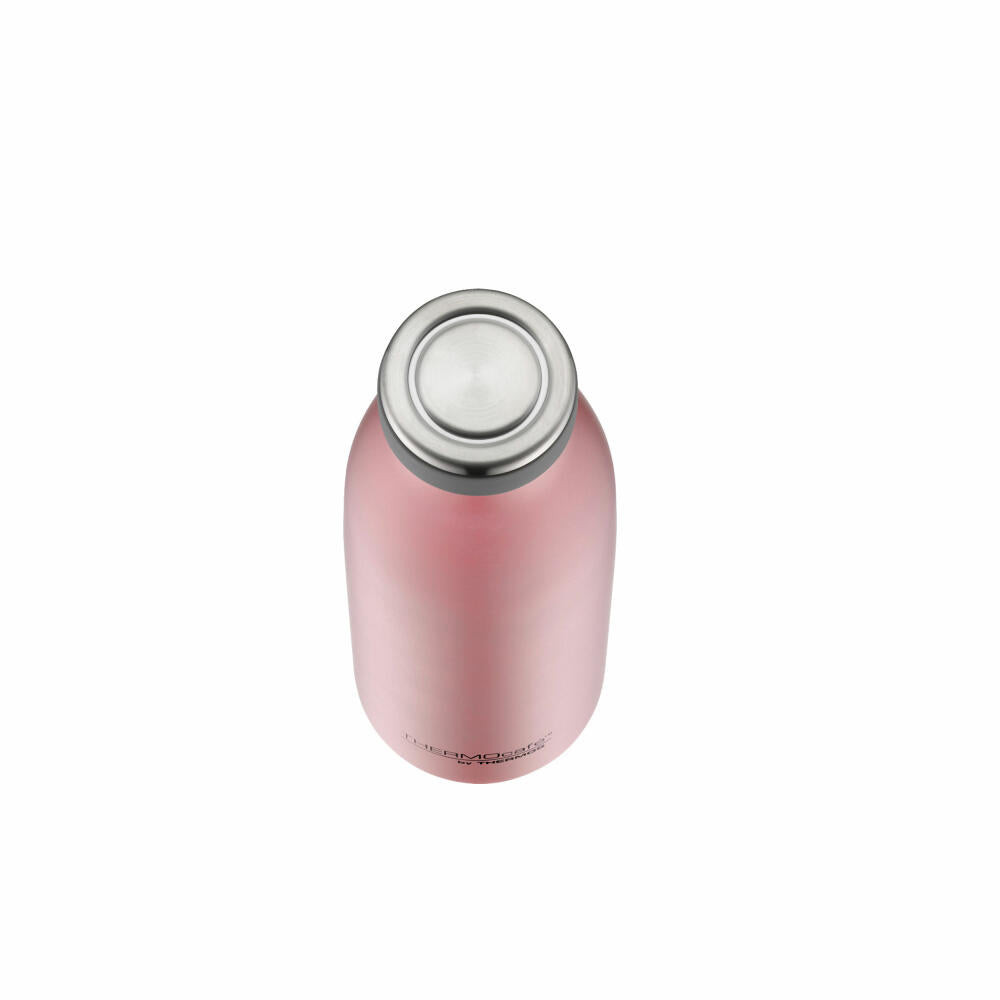 THERMOS ThermoCafé Thermos Bottle TC Bottle, Drinking Bottle, Iso Bottle, Stainless Steel Matt, Rose Gold, 0.5 L, 4067.284.050