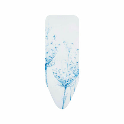 Brabantia cotton cover with 8mm foam, ironing board cover, Cotton Flower, 124 x 45 cm, 118982