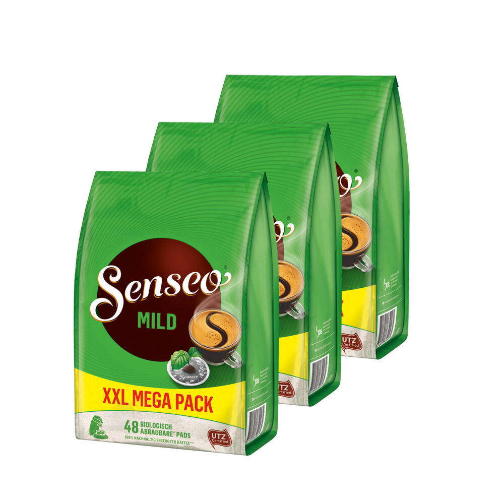 Senseo coffee pads Mild Roast, fine and velvety taste, coffee pads for coffee pad machines, 144 pads