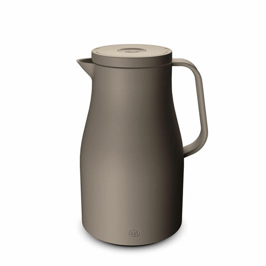 alfi insulated jug ECONSCIOUS, insulated jug, jug, coffee pot, plastic / hard glass insert, oatmeal beige, 1 L, 1125321100