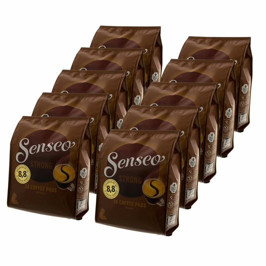 Senseo Coffee Pads Strong, Intense and Full-Bodied Taste, Coffee, 360 Pads