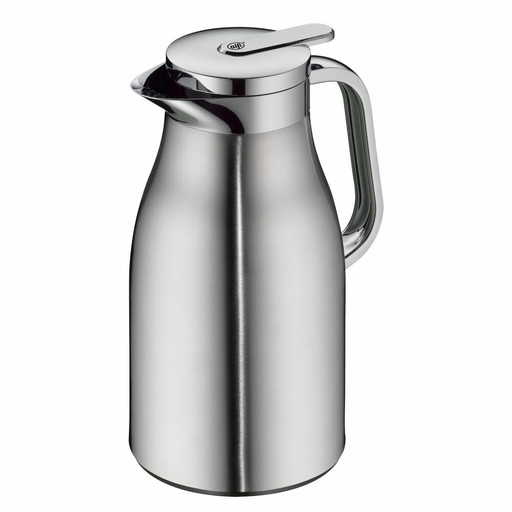 Alfi Skyline Thermos Jug, Stainless Steel, Matt Stainless Steel, 1 L, 1322205100