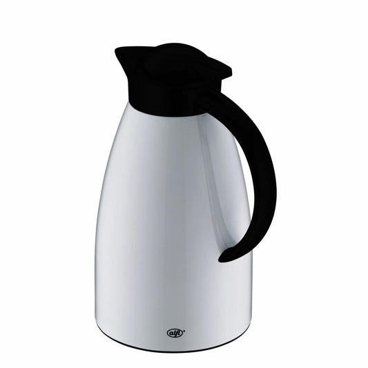 alfi insulated jug SIGNO ONE, insulated jug, jug, coffee pot, stainless steel, coconut white polished, 1 L, 1423211100