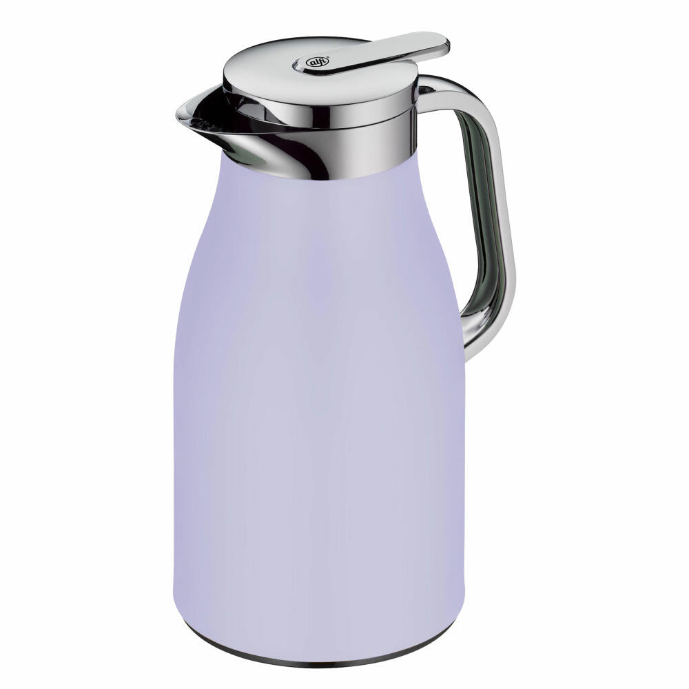 Alfi Skyline vacuum flask, thermos flask, stainless steel, lavender matt, 1 L, 1321381100