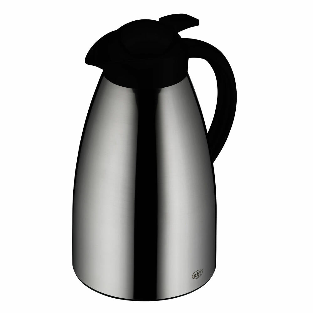 alfi Isolierkanne SIGNO ONE, Isokanne, Kanne, Kaffeekanne, Edelstahl, Stainless Steel Mat, 1 L, 1423205100