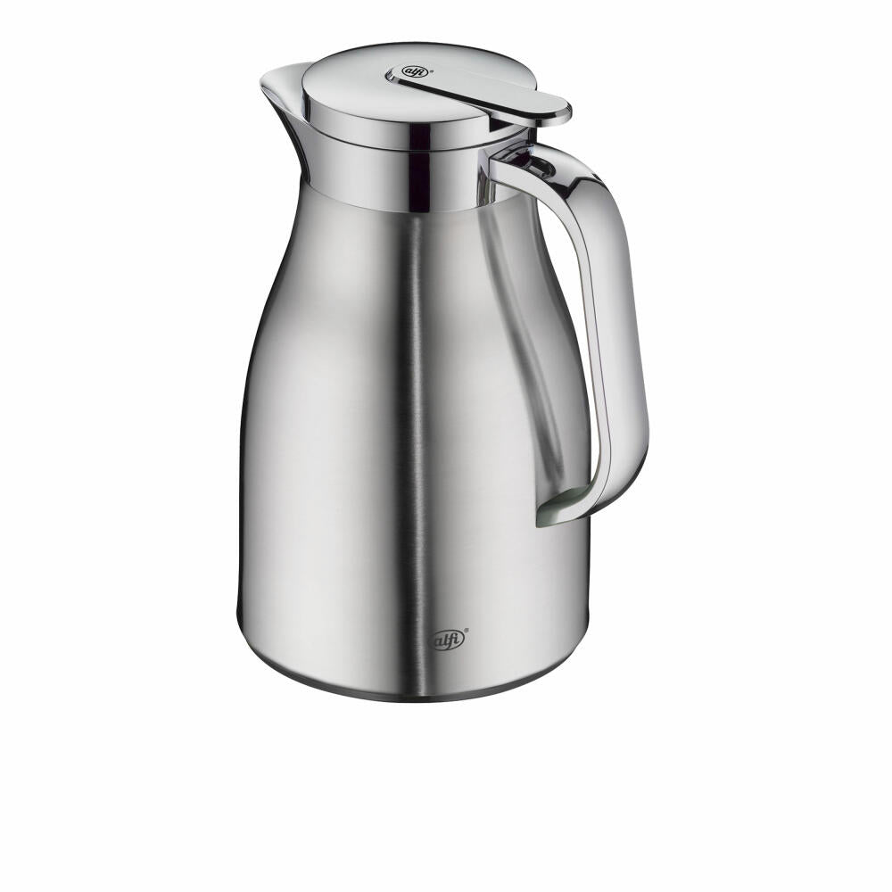 Alfi Isolierkanne Skyline, Thermokanne, Edelstahl, Stainless Steel Matt, 0.65 L, 1322205065