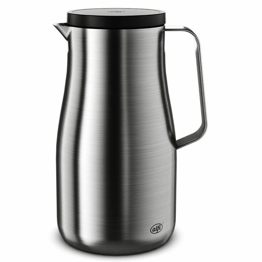 alfi insulated jug STUDIO, insulated jug, jug, coffee pot, stainless steel, Stainless Steel Mat, 1 L, 1297205100