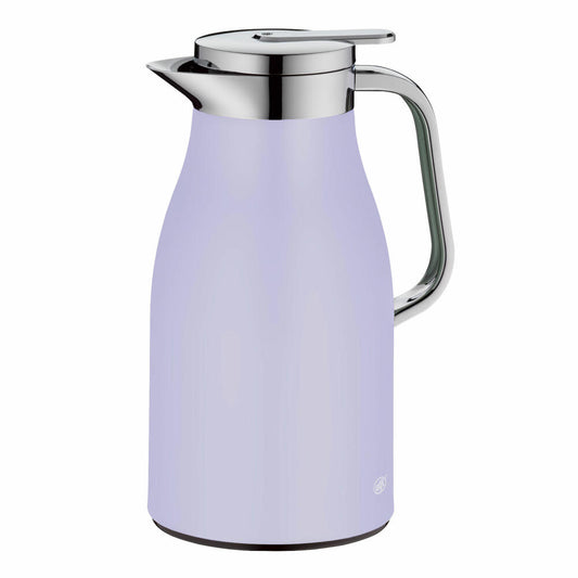 Alfi Skyline vacuum flask, thermos flask, stainless steel, lavender matt, 1 L, 1321381100