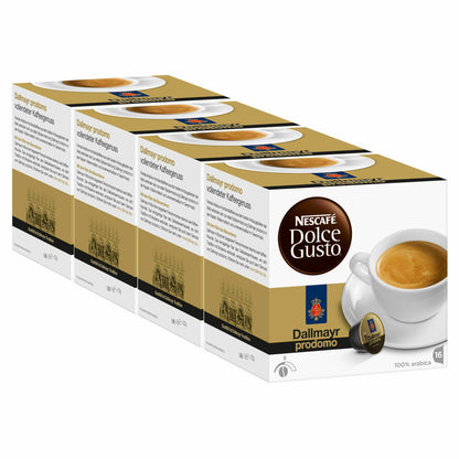 Nescafé Dolce Gusto Dallmayr prodomo, Kaffee, Kaffeekapsel, 4er Pack, 4 x 16 Kapseln