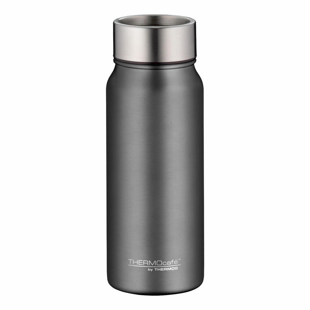 Thermos TC Drinking Mug, Thermobecher, Trinkbecher, Isobecher, Thermo Becher, Edelstahl, Cool Grey, 500 ml, 4097.234.050