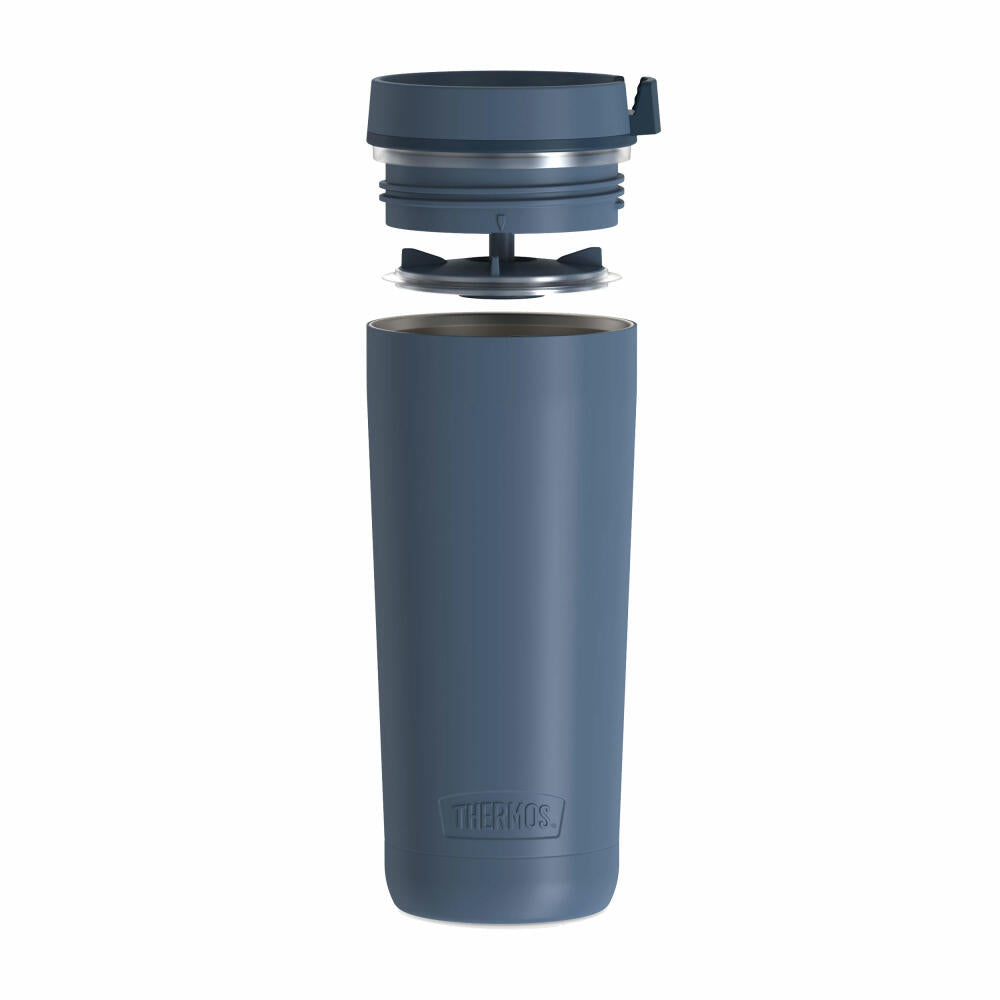 Thermos Isolierbecher Guardian Mug, Thermobecher, Edelstahl, Lake Blue Matt, 500 ml, 4102299050