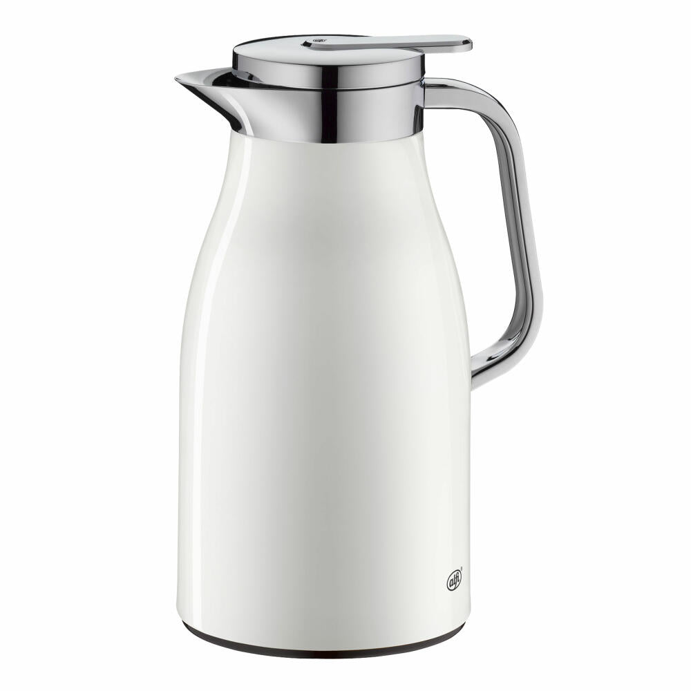 Alfi Skyline Thermos Jug, Stainless Steel, Coconut White Matt, 1 L, 1321211100