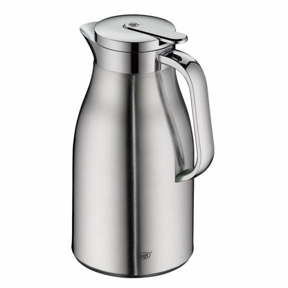 Alfi Skyline Thermos Jug, Stainless Steel, Matt Stainless Steel, 1 L, 1322205100