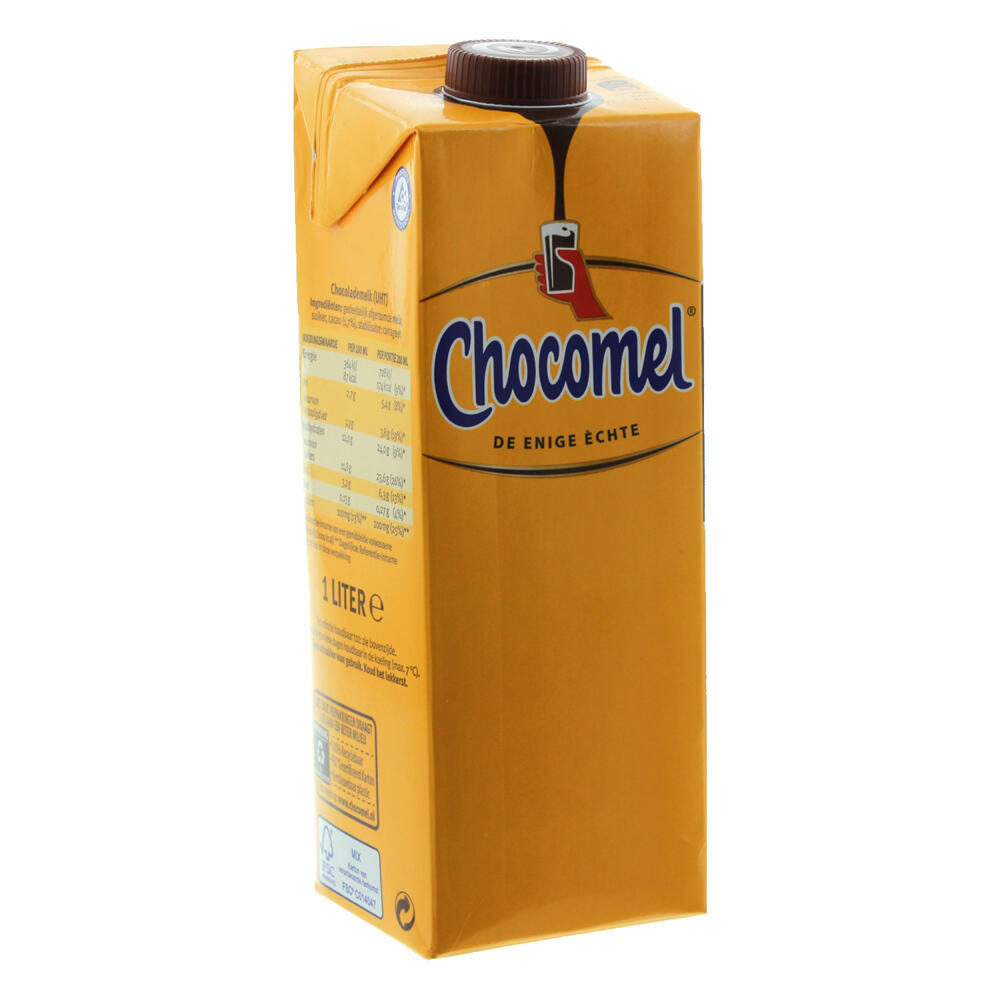 Chocomel Kakao Karton, 2er Set, Trinkschokolade, Holland Schoko, Trink Schokolade, 1 L