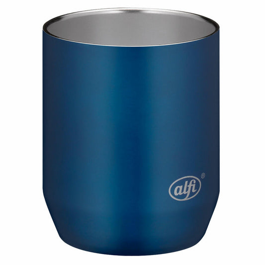 Alfi insulated mug City Drinking Cup, coffee mug, stainless steel, Mystic Blue Matt, 280 ml, 5567259028