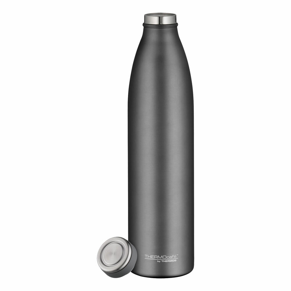 Thermos TC Bottle insulated drinking bottle, insulated bottle, drinking bottle, thermo bottle, iso bottle, stainless steel, cool grey, 1 L, 4067.234.100