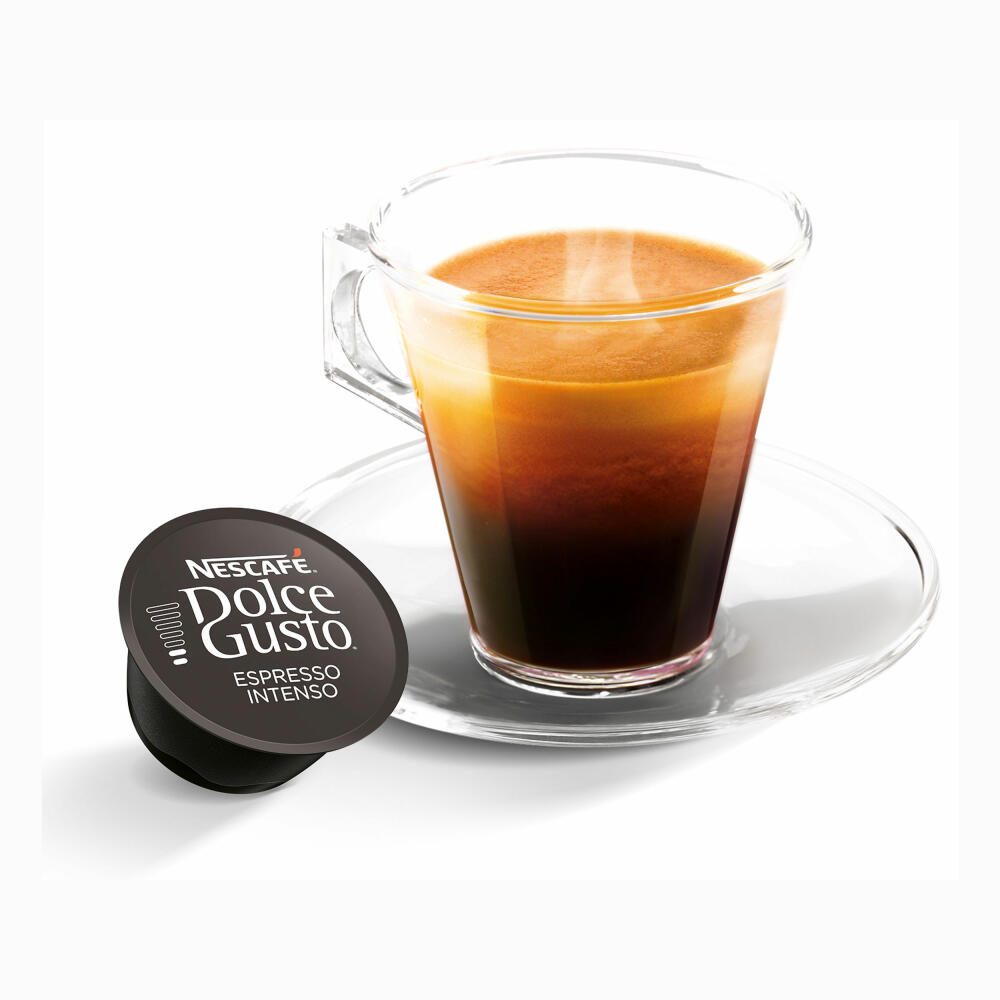 Nescafé Dolce Gusto Espresso Intenso Vorratsbox, Kaffee, Kaffeekapseln, 30 Kapseln