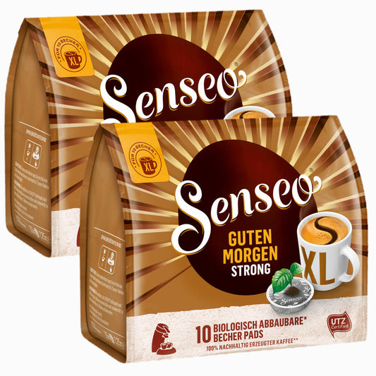 Senseo Coffee Pads Good Morning Strong XL, Strong &amp; Intense, 20 Coffee Pads