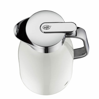 Alfi Skyline Thermos Jug, Stainless Steel, Coconut White Matt, 1 L, 1321211100