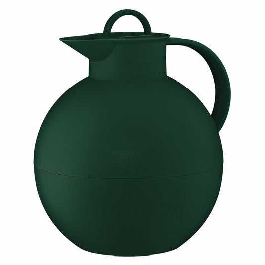 alfi insulated jug KUGEL, insulated jug, jug, coffee pot, plastic / hard glass insert, Smoke Pine Mat, 0.94 L, 0115997094