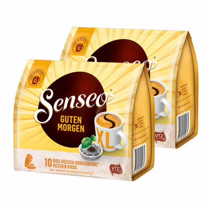 Senseo Coffee Pads Good Morning XL, Strong &amp; Intense, Coffee Pads, Pack of 2, á 125 g