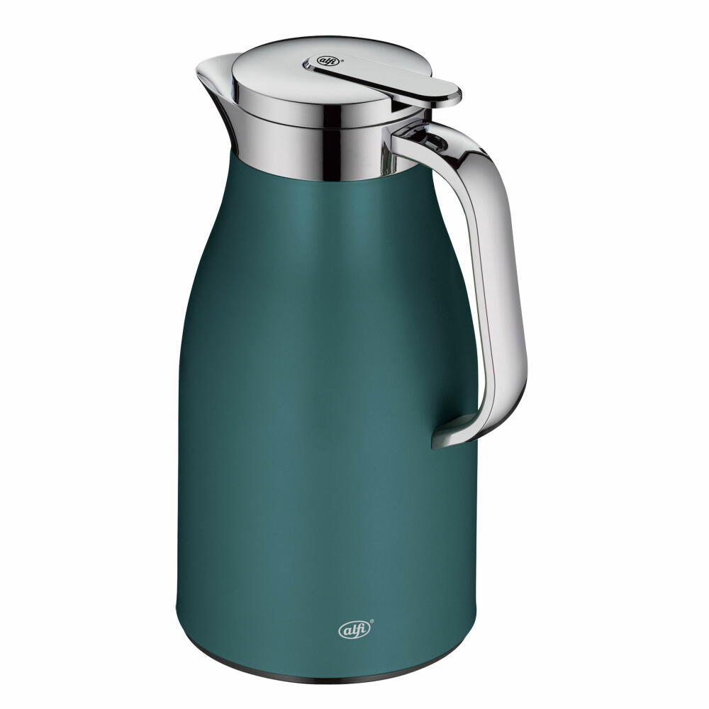 Alfi Skyline vacuum flask, thermos flask, stainless steel, Sea Pine Matt, 1 L, 1321293100