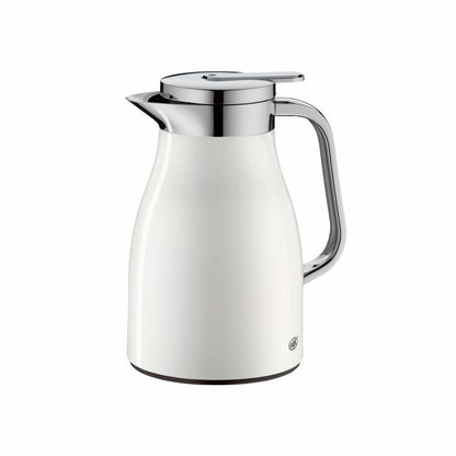 Alfi Skyline Thermos Jug, Stainless Steel, Coconut White Matt, 0.65 L, 1321211065