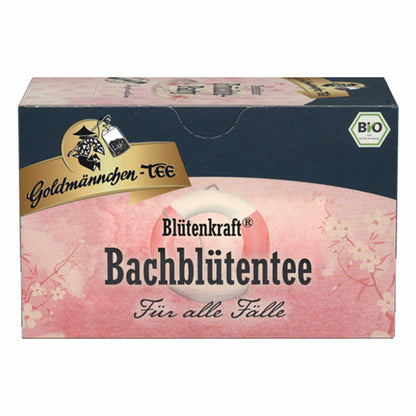 Goldmännchen Bach Flower Tea Flower Power Rescue, Flower Tea, 20 individually sealed tea bags