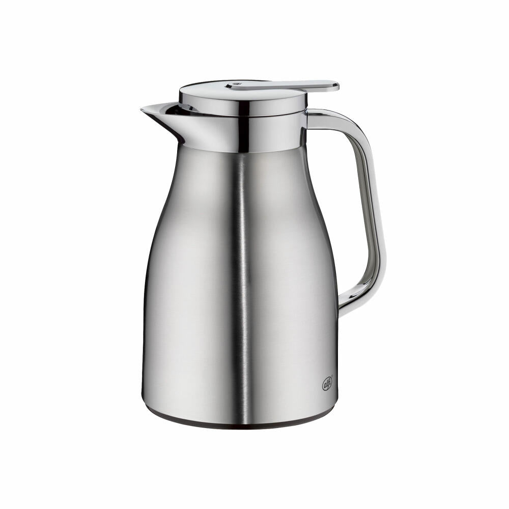 Alfi Isolierkanne Skyline, Thermokanne, Edelstahl, Stainless Steel Matt, 0.65 L, 1322205065