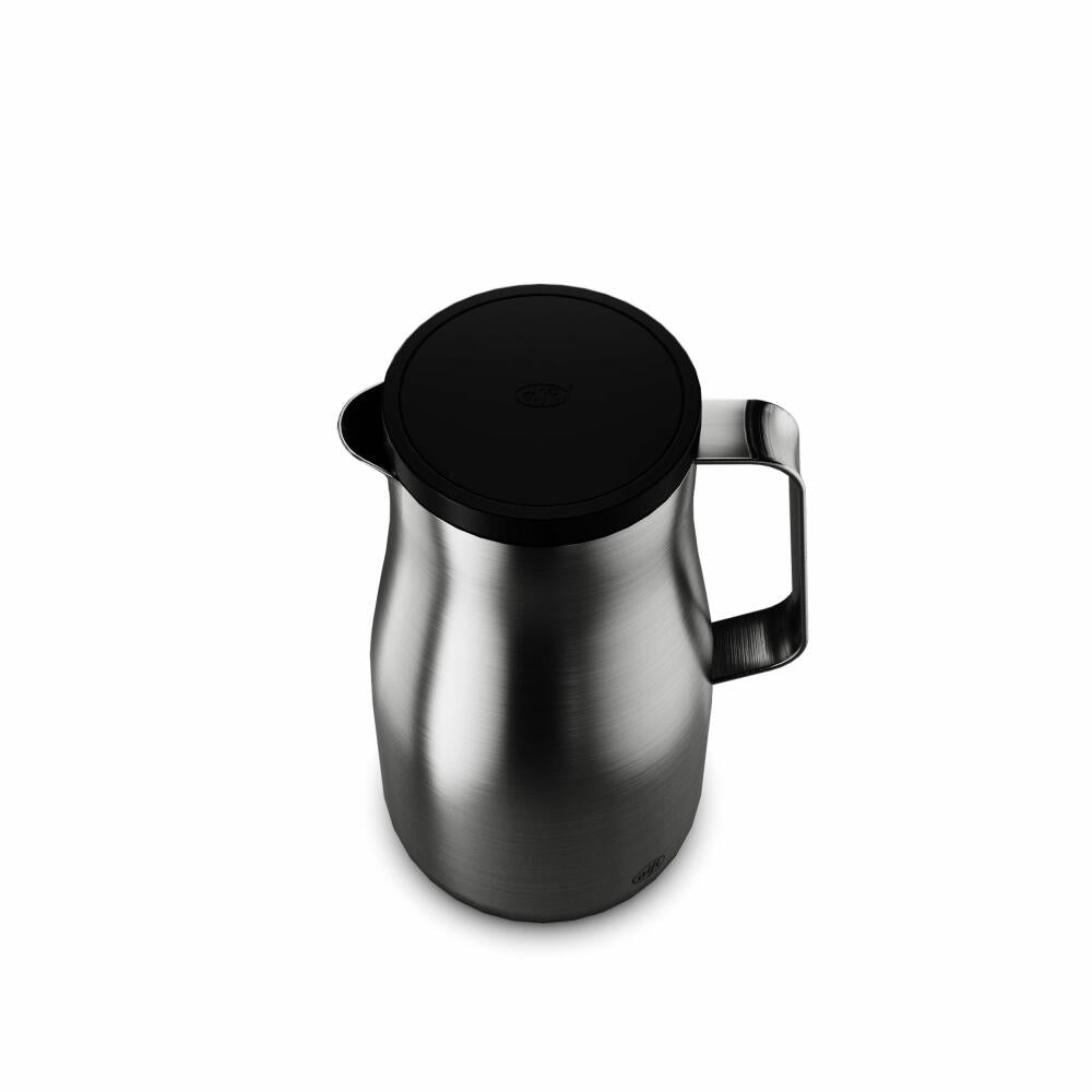 alfi Isolierkanne STUDIO, Isokanne, Kanne, Kaffeekanne, Edelstahl, Stainless Steel Mat, 1 L, 1297205100