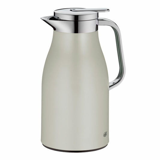 Alfi Skyline Thermos Jug, Stainless Steel, Silver Lining Matt, 1 L, 1321294100